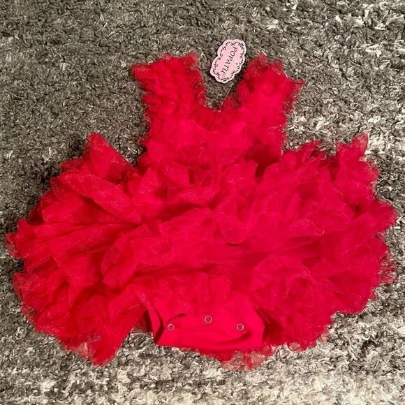 NWT Baby Girl’s Ruffled TuTu Dress - Picture 5 of 6